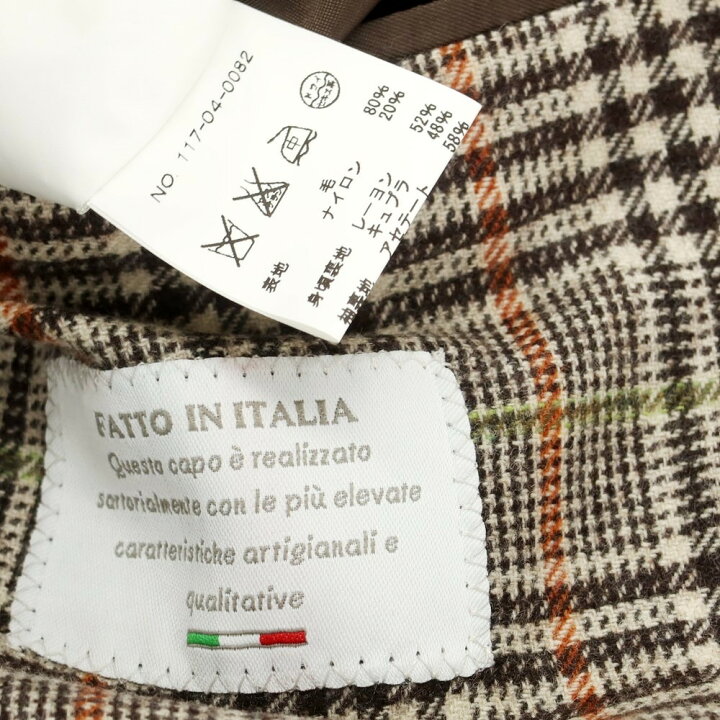 楽天市場】【中古】フガート FUGATO ウールナイロン チェック 3つ 