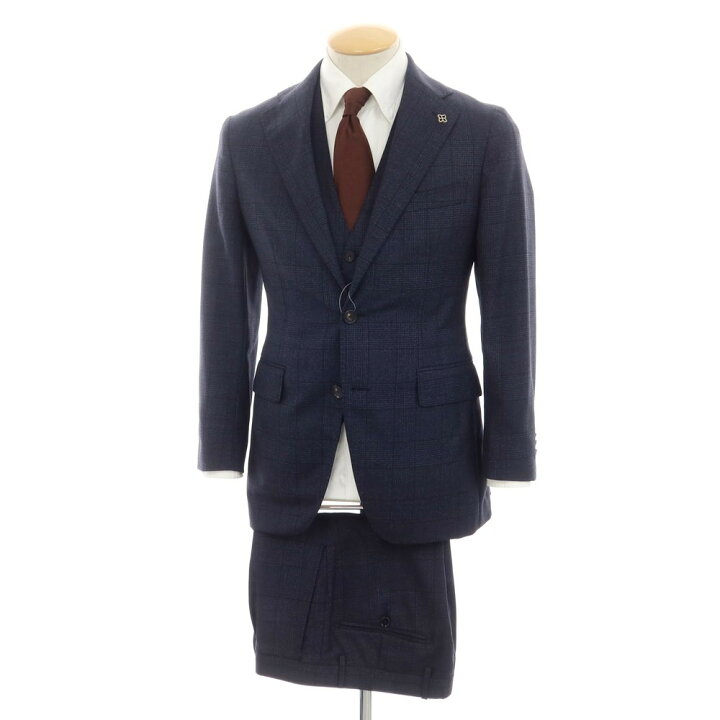 楽天市場】【中古】タリアトーレ TAGLIATORE ウール スリーピース 