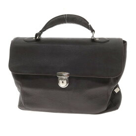 【中古】ザネラート ZANELLATO レザー ブリーフケース ダークブラウン【W37.5xH28xD9.5】【BRW】【S/S/A/W】【状態ランクB】【メンズ】【758898】
