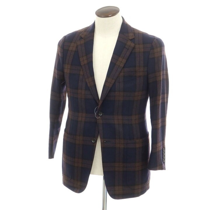楽天市場】【中古】ダンヒル Dunhill ウールカシミヤ チェック 2つ 