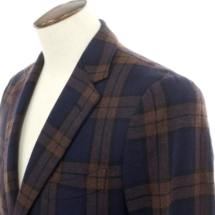 楽天市場】【中古】ダンヒル Dunhill ウールカシミヤ チェック 2つ 
