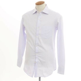 【中古】 ポールスミス Paul Smith コットン ワイドカラーカジュアルシャツ ラベンダー【サイズM】【PUP】【S/S/A/W】【状態ランクB】【メンズ】【749883】[DPD]