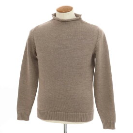 【中古】ザノーネ ZANONE ミドルゲージ ウール ロールネック プルオーバーニット アッシュブラウン【サイズ48】【BRW】【A/W】【状態ランクB】【メンズ】【749875】[BPD]