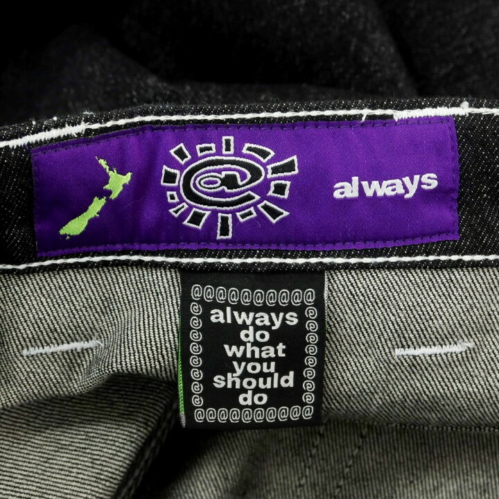 always do what you should do デニム 【公式通販】 always do what 