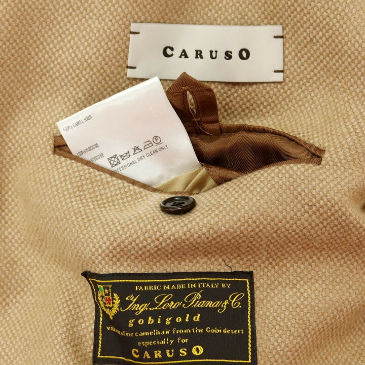 楽天市場】【中古】カルーゾ CARUSO ロロピアーナ gobigold キャメル 