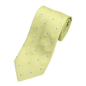【SALE10%OFF/返品不可】【中古】フランコミヌッチ franco minucci 三つ折り シルク 小紋柄ネクタイ ライトグリーン【GRN】【S/S/A/W】【状態ランクB】【メンズ】【749778】