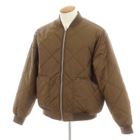 【中古】シュプリーム Supreme 2024年秋冬 AOI Quilted Work Jacket 背刺しゅう ナイロン 中綿ブルゾン ブラウン【サイズM】【BRW】【A/W】【状態ランクB】【メンズ】【749776】