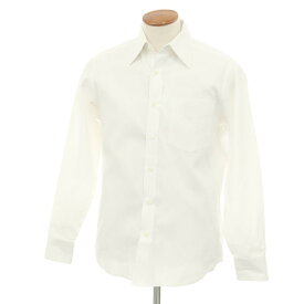 【中古】ポールスミス Paul Smith コットン ドレスシャツ ホワイト【サイズM】【WHT】【S/S/A/W】【状態ランクC】【メンズ】【749692】[DPD]