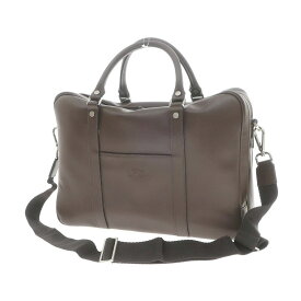 【中古】デュカート デ ミラノ Ducato di MILANO 型押しレザー ブリーフケース ブラウン【W40xH29xD10.5】【BRW】【S/S/A/W】【状態ランクB】【メンズ】【749690】