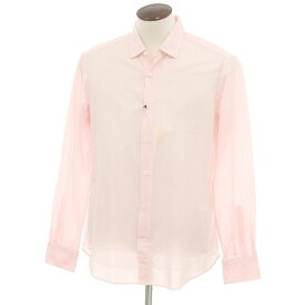 【新品】ジャンネット giannetto コットン カジュアルシャツ ピンクxホワイト【サイズ43】【PNK】【S/S/A/W】【状態ランクN】【メンズ】【749682】[BPD]