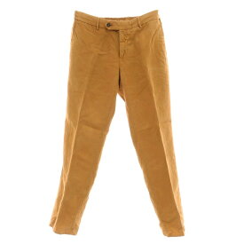 【中古】ピーティートリノ PT TORINO セルロースリネンコットン イージースラックスパンツ マスタード【サイズ46】【YEL】【S/S】【状態ランクC】【メンズ】【749676】[DPD]
