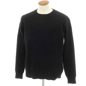 【SALE/返品不可】【新品】マジェスティック フィラチュール オム MAJESTIC FILATURES HOMME ラクーン クルーネック ニット ブラック【サイズL】【BLK】【A/W】【状態ランクN】【メンズ】【749493】 [DPD]