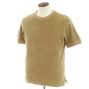 【SALE/返品不可】【新品】ザノーネ ZANONE コットン パイル クルーネック 半袖Tシャツ オーカー【サイズ48】【BRW】【S/S】【状態ランクN】【メンズ】【749492】[APD]