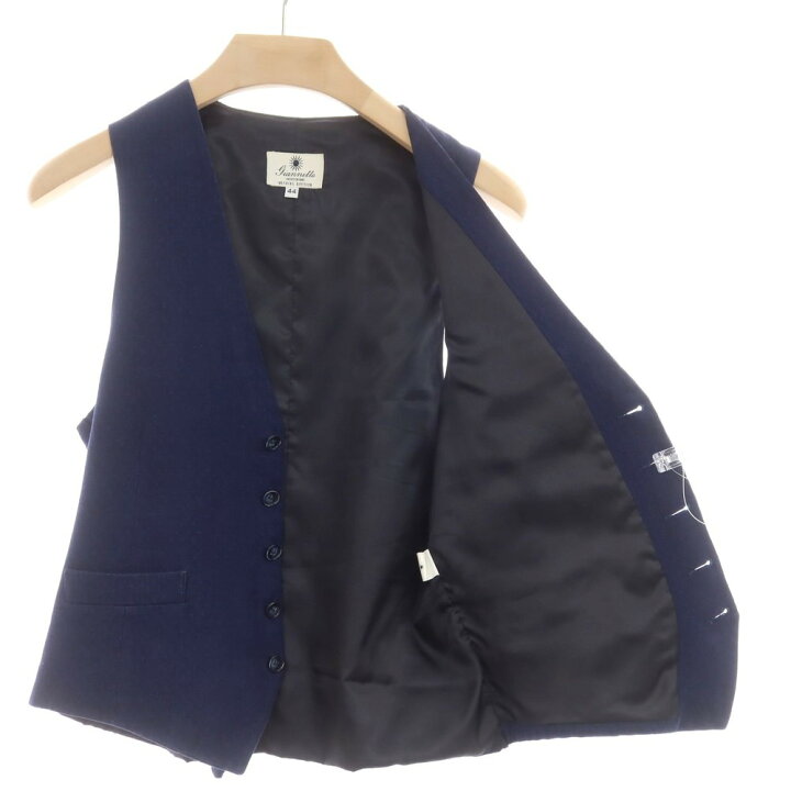楽天市場】【中古】ジャンネット giannetto コットン ジレ ベスト 