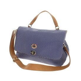 【中古】ザネラート ZANELLATO POSTINA ブランディン ショルダーバッグ ネイビー【W37xH27xD16.5】【NVY】【S/S/A/W】【状態ランクC】【ユニセックス】【749395】