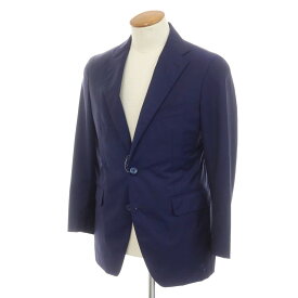 【中古】タリアトーレ TAGLIATORE SUPER110’S ウール 2B テーラードジャケット ネイビー【サイズ46 7R】【NVY】【S/S】【状態ランクC】【メンズ】【749390】[CPD]