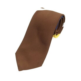 【中古】フランコバッシ FRANCO BASSI GOLDEN 80'S ストライプ柄ネクタイ ブラウンxネイビー【BRW】【S/S/A/W】【状態ランクA】【メンズ】【749373】