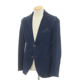 【中古】チルコロ1901 CIRCOLO 1901 ジャージーコットン カジュアルジャケット ネイビー【サイズ44】【NVY】【S/S】【状態ランクC】【メンズ】【749373】[CPD]