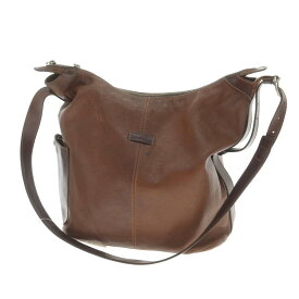 【中古】ダニエルアンドボブ Daniel & Bob レザー ショルダーバッグ ブラウン【W38xH30.5xD17】【BRW】【S/S/A/W】【状態ランクD】【メンズ】【749372】[APD]