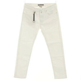 【新品】インコテックス ブルーディヴィジョン INCOTEX BLUE DIVISION Slim ストレッチ デニムパンツ ジーンズ ホワイト【サイズ33】【WHT】【S/S/A/W】【状態ランクN】【メンズ】【749369】[BPD]