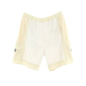 【中古】シュプリーム Supreme 2025年春夏 Side Pocket Basketball Short ポリエステル ショートパンツ ホワイトxベージュ【サイズXL】【WHT】【S/S】【状態ランクA】【メンズ】【749369】[BPD]