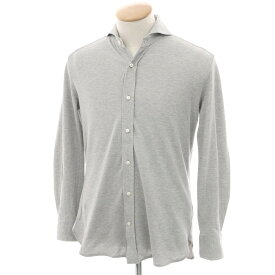 【中古】センチネル SENTINEL ストレッチ コットン 鹿の子 カジュアルシャツ グレー【サイズ44】【GRY】【S/S/A/W】【状態ランクB】【メンズ】【749274】