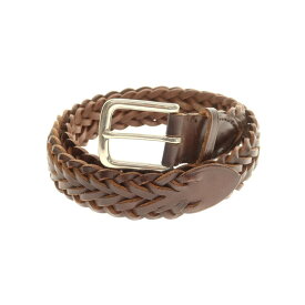 【中古】ホワイトハウスコックス Whitehouse Cox レザー メッシュ ベルト ブラウン【サイズ30】【BRW】【S/S/A/W】【状態ランクB】【メンズ】【749274】