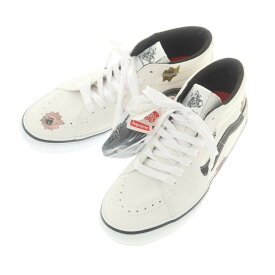 【SALE/返品不可】【中古】【未使用】シュプリーム Supreme 2025年春夏 Vans Nate Lowman Skate Grosso Mid スニーカー ホワイト【サイズ27.5（右）　26.5（左）】【WHT】【S/S/A/W】【状態ランクS】【メンズ】【749271】 [DPD]