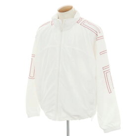 【SALE10%OFF/返品不可】【中古】シュプリーム Supreme 2025年春夏 Spellout Embroidered Track Jacket トラックジャケット ブルゾン ホワイト【サイズM】【WHT】【S/S】【状態ランクA】【メンズ】【749195】[APD]