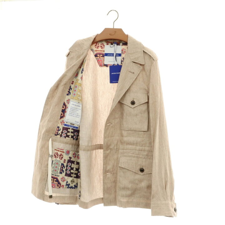 楽天市場】【新品】ヤコブコーエン JACOB COHEN リネン ミリタリー 