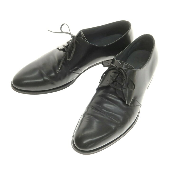Dior ブラックドレスシューズ 41 Dior HOMME ディオールオム DERBY 