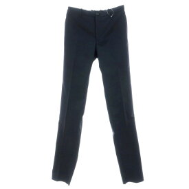 【新品】インコテックス スローウェア INCOTEX SLOWEAR TEKNOSARTORIAL ポリエステル イージースラックスパンツ ネイビー【サイズ48】【S/S】【状態ランクN】【メンズ】