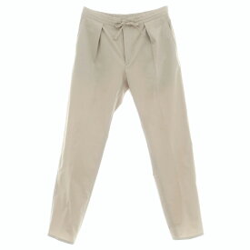 【中古】インコテックス スローウェア INCOTEX SLOWEAR TEKNOSARTORIAL ポリエステル イージースラックスパンツ ベージュ【サイズ50】【S/S】【状態ランクB】【メンズ】