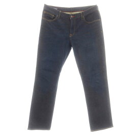 【中古】トミーヒルフィガー TOMMY HILFIGER ストレッチ コットン ジーンズ デニムパンツ ネイビー【サイズ36】【S/S/A/W】【状態ランクC】【メンズ】[BPD]