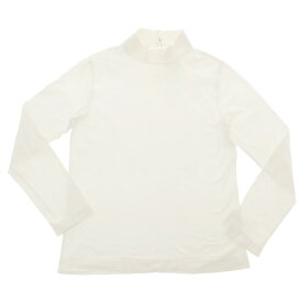 【中古】チルコロ1901 CIRCOLO 1901 ストレッチ コットン ハイネック 長袖Tシャツ ホワイト【サイズXS】【A/W】【状態ランクC】【メンズ】