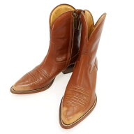 【SALE/返品不可】【新品】ディースクエアード DSQUARED2 レザー ウエスタンブーツ ブラウン【サイズ43】…