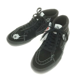 【中古】【未使用】シュプリーム Supreme × Nate Lowman VANS 2025年春夏 Skate Grosso Mid スニーカー ブラック【サイズ27cm】【S/S/A/W】【状態ランクS】【メンズ】