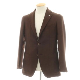 【中古】タリアトーレ TAGLIATORE ウール テーラードジャケット ブラウン【サイズ44】【S/S/A/W】【状態ランクB】【メンズ】