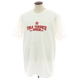 【SALE10%OFF/返品不可】【中古】シュプリーム Supreme × Y's 2025年秋冬 Star Tee クルーネック 半袖Tシャツ ホワイト【サイズXL】【S/S】【状態ランクA】【メンズ】[BPD]