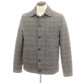 【SALE/返品不可】【中古】チルコロ1901 CIRCOLO 1901 ストレッチコットン チェック カバーオール グレー【サイズL】【A/W】【状態ランクB】【メンズ】 [APD]