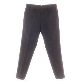【中古】インコテックス INCOTEX ウール ドレススラックスパンツ ネイビー【サイズ44】【A/W】【状態ランクB】【メンズ】[BPD]