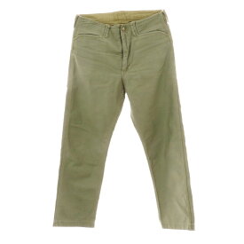 【中古】ウエストライド WEST RIDE CYCLE TOGS コットン ワークパンツ カーキオリーブ【サイズ32】【S/S/A/W】【状態ランクB】【メンズ】[APD]