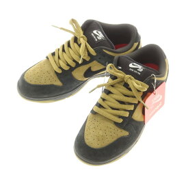 【中古】【未使用】シュプリーム Supreme × NIKE SB 2025年秋冬 Dunk Low アジア限定カラー スニーカー キャンパーグリーンxブラック【サイズ26cm】【S/S/A/W】【状態ランクS】【メンズ】