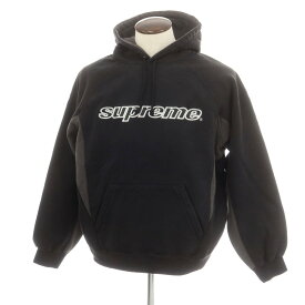 【中古】シュプリーム Supreme 2024年秋冬 Division Hooded Sweatshirt パーカー ブラック【サイズL】【A/W】【状態ランクB】【メンズ】