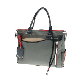 【中古】サマンサキングス SAMANTHA KINGZ コーデュラナイロン ブリーフケース グレー【WxH33xD7.5】【S/S/A/W】【状態ランクB】【メンズ】