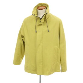 【SALE30%OFF/返品不可】【新品アウトレット】イーヴォ Hevo RUFFANO ストレッチ コットンナイロン スタンドカラー ブルゾン イエロー系【サイズ48】【S/S/A/W】【状態ランクN-】【メンズ】[BPD]