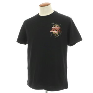 �y�V�i�z�G���V�[�c�[ �Z���g�o�[�c MC2 SAINT BARTH × AC/DC �R�b�g�� �N���[�l�b�N ����T�V���c �u���b�N�y�T�C�YM�z�yS/S�z�y��ԃ����NN�z�y�����Y�z[APD]