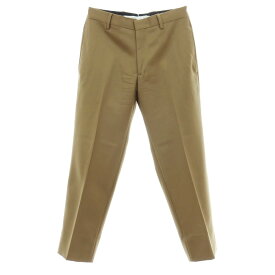 【中古】ボレリオ Borelio ツイルコットン系 カジュアルスラックスパンツ カーキ系【サイズ44】【S/S】【状態ランクB】【メンズ】
