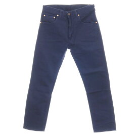 【中古】リーバイス Levi's 519 コットン 5ポケットパンツ ネイビー【サイズ32】【S/S】【状態ランクB】【メンズ】