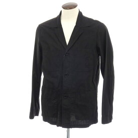 【SALE10%OFF/返品不可】【中古】アスペジ ASPESI コットン ミリタリージャケット ブラック【サイズL】【S/S】【状態ランクB】【メンズ】